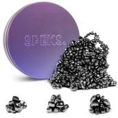 Speks Crags Ferrite Putty Over 1,000 Smooth Ferrite Stones In A Metal Tin Fun Quiet Fidget Toys For Adults And Adhd Desk Toys For Office Vitality, 650G
