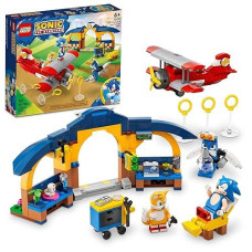 Lego Sonic The Hedgehog Tails� Workshop And Tornado Plane 76991 Building Toy Set, Airplane Toy With 4 Sonic Figures And Accessories For Creative Role Play, Gift For 6 Year Olds Who Love Gaming