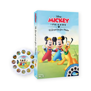 Moonlite Storytime Mickey And Friends A Surprise For Pluto Storybook Reel, A Magical Way To Read Together, Digital Story For Projector, Fun Sound Effects, Learning Gift For Kids Ages 1 Year And Up