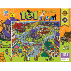 MasterPieces 100 Piece Kids Jigsaw Puzzle - 101 Things to Spot at Halloween