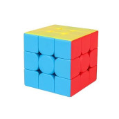 Moyu Meilong Speed Cube 3X3 Stickerless, Tunjilool Mfjs Smooth 3D Puzzle Magic Toy Travel Games For Adults And Kids (Mf8841)