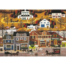 500 Large Piece Jigsaw Puzzle - Charles Wysocki - Hawkriver Hollow - Jigsaw For Active Thinking Party Entertainment,Challenging And Stimulating Puzzle Game,Funny Gifts