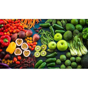 1000 Piece Jigsaw Puzzle For Adults Vegetable Pictures Puzzle Game-Large Puzzle Game Artwork For Adults Teens