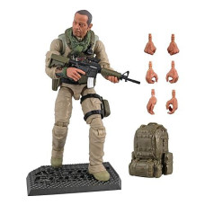Action Force Valaverse Series 2 Desert Rat Premium 6-Inch Scale Action Figure With Multiple Accessories