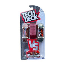 Tech Deck Sk8Shop Bonus Pack Mini Finger Skateboard Multi Pack 2022 Series (Krooked (Vs Pack))