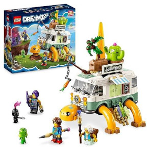 Lego 71456 Dreamzzz The Tortoise Van By Mrs Castillo, Build A Camper Van From The Tv Series In 2 Ways Includes Mateo, Zoey And The Characters Of Z-Blob, Creative Toy For Children From 7 Years