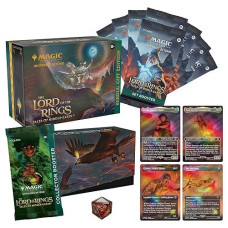 Magic: The Gathering The Lord Of The Rings: Tales Of Middle-Earth Gift Bundle - 8 Set Boosters, 1 Collector Booster + Accessories