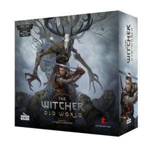 The Witcher Old World Deluxe Edition Board Game | Fantasy Game | Competitive Adventure Game | Strategy Game For Adults | Ages 14+ | 1-5 Players | Average Playtime 90-150 Minutes | Made By Go On Board