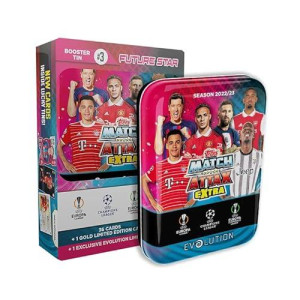 Topps Match Attax Extra 22/23 - Uefa Champions League Football Cards (Booster Tin - Future Star)