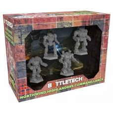 Catalyst Game Labs Battletech: Miniature Force Pack - Northwind Highlanders Command Lance