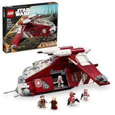 Lego Star Wars: The Clone Wars Coruscant Guard Gunship 75354 Buildable Star Wars Toy For 9 Year Olds, Gift Idea For Fans Including Chancellor Palpatine, Padme And 3 Clone Trooper Minifigures
