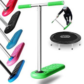 New Indo 670 Trick Scooter 2023 - Trampoline Scooter - Practice Pro Scooter Tricks - Indoors Outdoors Tramp Scooter - Perfect Stunt Scooter For Adults Teens And Kids 9 Years Up
