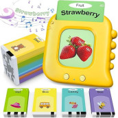 Talking Flash Cards,Kids Toddler Flash Cards With 224 Sight Words,Montessori Toys,Autism Sensory Toys,Speech Therapy Toys,Learning Educational Toys Gifts For Age 1 2 3 4 5 Years Old Boys And Girls