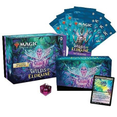 Magic The Gathering Wilds Of Eldraine Bundle - 8 Set Boosters + Accessories