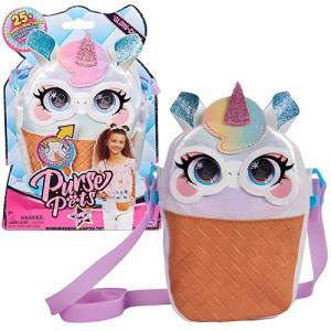 Purse Pets Treat Yo Self Unicorn Micro For Girls +5 Years - Interactive Unicorn Pet Purse For Girls With +25 Sounds & Reactions