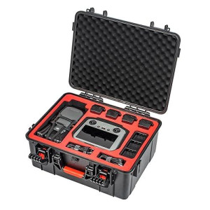 Startrc Waterproof Hard Carrying Case For Dji Mavic 3 Pro/Mavic 3 Pro Cine/Mavic 3 Pro Fly More Combo With Dji Rc Pro/Rc Controller,Drone Accessories