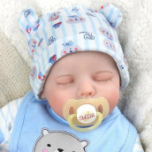 Jizhi 17- 20 Inch Reborn Baby Doll Clothes 4 Pcs Bear Baby Doll Clothes Outfits For Newborn Girl&Boy