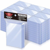10000 Pcs Card Sleeves For Trading Cards, Soft Penny Card Sleeevs Clear Plastic Card Protectors Fit For Baseball Cards Mtg Yugioh Sports Cards Standard Cards (100 Pack)