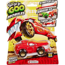 Heroes Of Goo Jit Zu Goo Mobiles Burnout Blazagon- Stretch 'Em! Smash 'Em! Twist 'Em! Fix Them And Start Again! Present For 4 Year Old Girls, Boys And Goo Jit Zu Fans