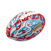 Sunlite Sports Waterproof Football, Outdoor Play, For Pool Beach Lake Park Water Toy, For All Ages, Family Fun