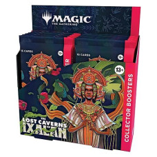 Magic: The Gathering The Lost Caverns Of Ixalan Collector Booster Box - 12 Packs + 1 Foil Box Topper Card (181 Magic Cards)