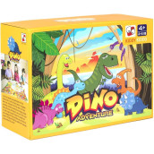 Dino Adventure Table Top Board Game Turn By Turn Adventure Game, Trains Social Skills, Concentration And Focus