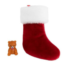 World'S Smallest Merry Christmas Stocking With Mini Toy