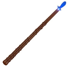 Enchanted Mystic Magic Wizard Light Up Musical Wand Dark Brown