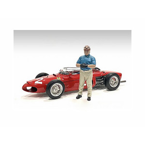 Racing Legends 50'S Figures A And B Set Of 2 For 1/18 Scale Models By American Diorama