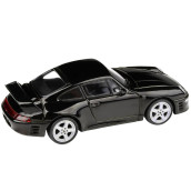 1995 Ruf Ctr2 Black 1/64 Diecast Model Car By Paragon