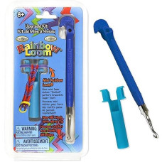 Rainbow Loom Upgrade Kit - Blue Metal Hook