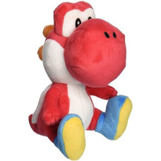 Little Buddy 1389 Super Mario All Star Collection Red Yoshi Plush, 7