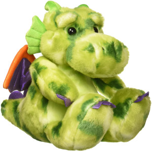 Aurora Ferocious Dinos & Dragons Ohen Gentleheart Stuffed Animal - Prehistoric Fun - Cuddly Companions - Green 12 Inches