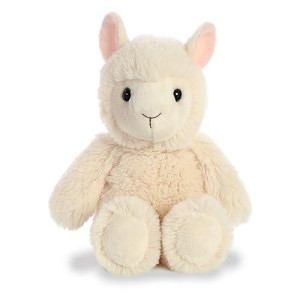 Aurora Playful Cuddly Friends Llama Stuffed Animal - Comforting Cuddles - Imaginative Play - White 8 Inches