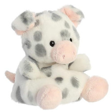 Aurora� Adorable Palm Pals� Piggles Spotted Piglet� Stuffed Animal - Pocket-Sized Play - Collectable Fun - White 5 Inches