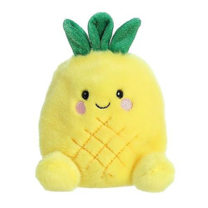 Aurora Adorable Palm Pals Perky Pineapple Stuffed Animal - Pocket-Sized Fun - On-The-Go Play - Yellow 5 Inches