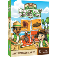 Jr. Ranger Animal Poop Matching Game