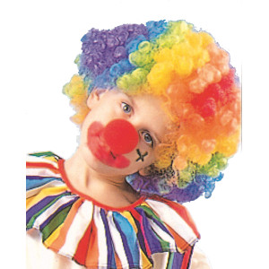 Clown Wig- Child Size Rainbow