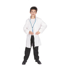 Child Lab Coat Costume White M