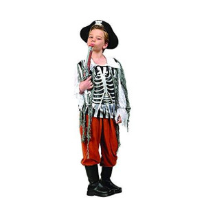 Kid Skull Pirate 2 Pc Outfit M