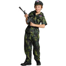 Child Army Cammando:Green L