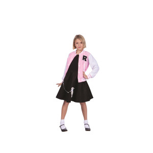 Child Letterman Jacket Pink S