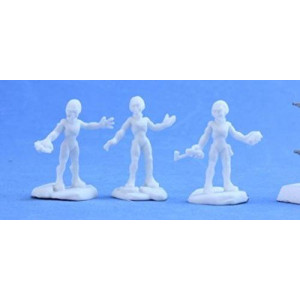 Reaper Miniatures Rem80046 Bones Chrono Gray Alien Warriors
