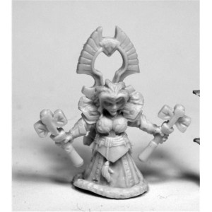 Reaper Miniatures Rem77481 28 Mm Dark Heaven Bones Gwyddis Dwarf Valkyrie W3 Pack Mint Of Miniature Games