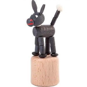 Alexander Taron 105-011 Dregeno Push Toy - Wobbly Donkey
