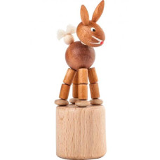 Alexander Taron 105-023 Dregeno Push Toy - Wobbly Rabbit