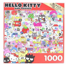 Hello Kitty And Friends 1000 Piece Jigsaw Puzzle