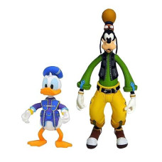 Kingdom Hearts 3 Select Action Figure 2-Pack | Goofy & Donald