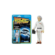 Funko Reaction Back To The Future Doc Brown Action Figure