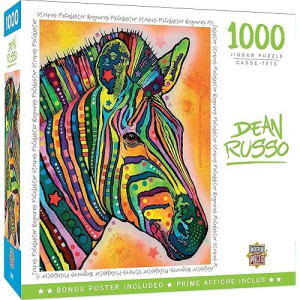 Dean Russo Stripes Mccalister 1000 Piece Jigsaw Puzzle
